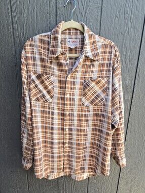 Vintage Compass Flannel